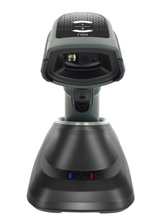 Беспроводной сканер штрих-кода NEO LUX W2D HD (2D, черный, с подставкой Cradle) фото