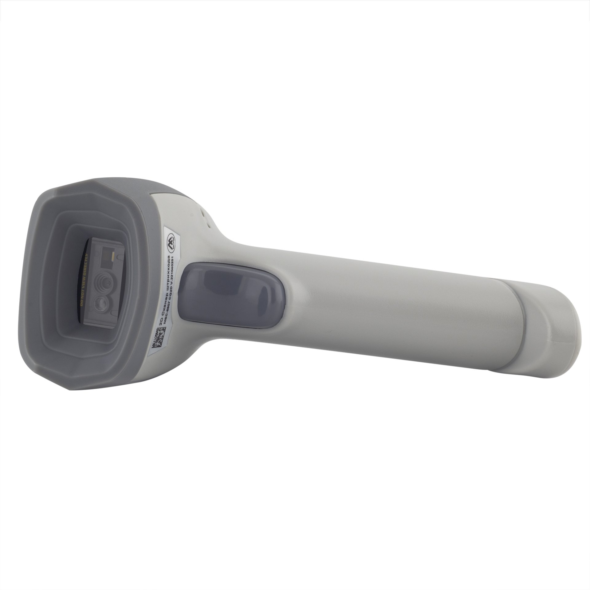 Проводной сканер штрих-кода МойPOS MSC-6607CG2D (2D, серый, без подставки) №6