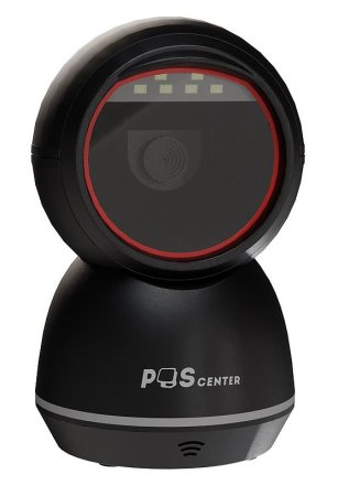 Стационарный сканер штрих-кода POScenter Sphera (2D, черный, USB, 1.6м кабель) фото