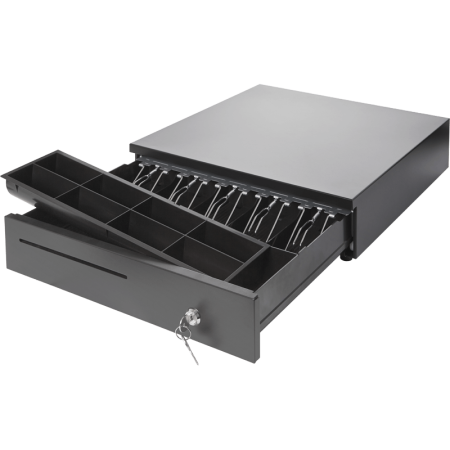 Денежный ящик PayTor HT-410P (черный, распайка: ШТРИХ) фото