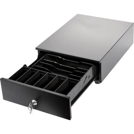 Денежный ящик PayTor HT-240B (черный, механический) фото