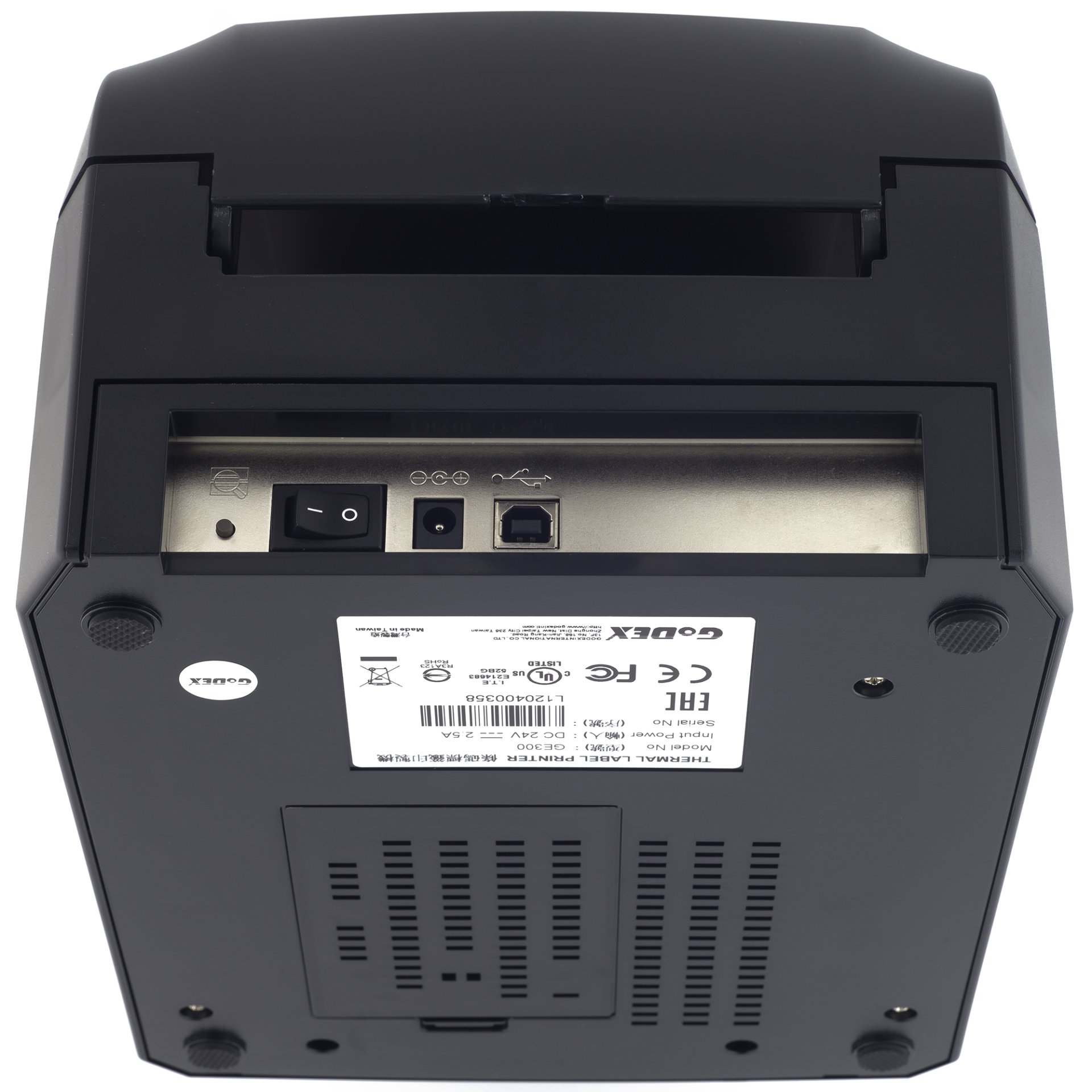 Термотрансферный принтер этикеток Godex GE300U (203 dpi, USB, арт. 011-GE0A22-000) фото