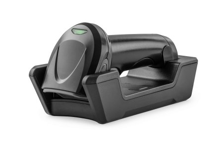 Беспроводной сканер штрих-кода АТОЛ SB2109 BT (rev.3) (2D, черный, USB, Bluetooth, с подставкой Cradle) фото