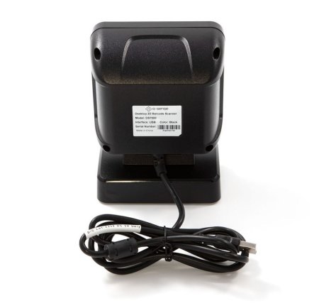 Стационарный сканер штрих-кода G-SENSE DS7000 (2D, USB, черный, 1.5м кабель) фото