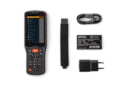 Терминал сбора данных АТОЛ Smart.Prime (расширенный/4"/Android 11 с GMS/3GB/32GB/2D SE4710/WIFI/BT/4G/GPS/NFC/Camera/IP65/5200mAh) фото