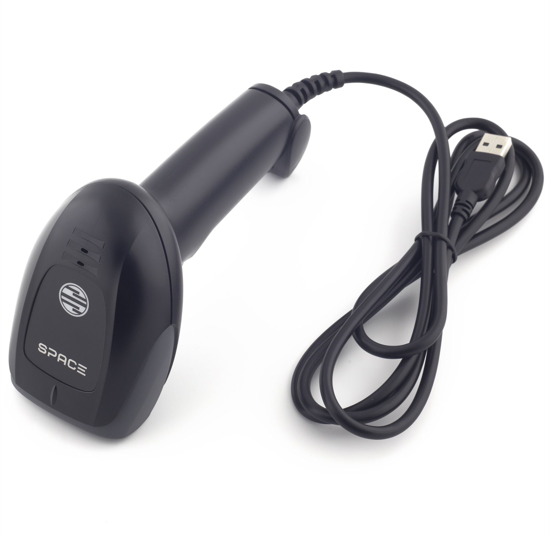 Проводной сканер штрих-кода SPACE LITE (2D, черный, без подставки, 1,5м кабель) №5