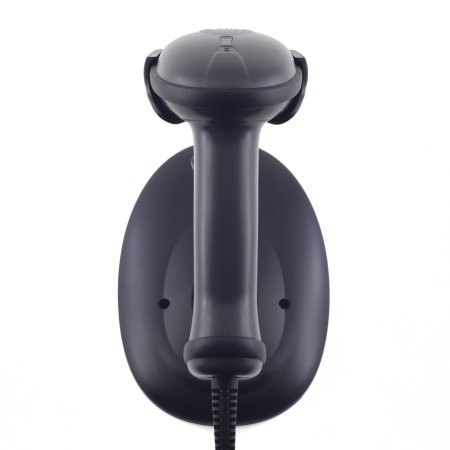 Проводной сканер штрих-кода АТОЛ SB 1101 Plus (1D, черный, с подставкой, 2м кабель) фото