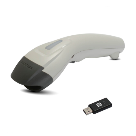 Беспроводной сканер штрих-кода Mertech CL-610 BLE Dongle P2D (2D, белый, без подставки Cradle) фото