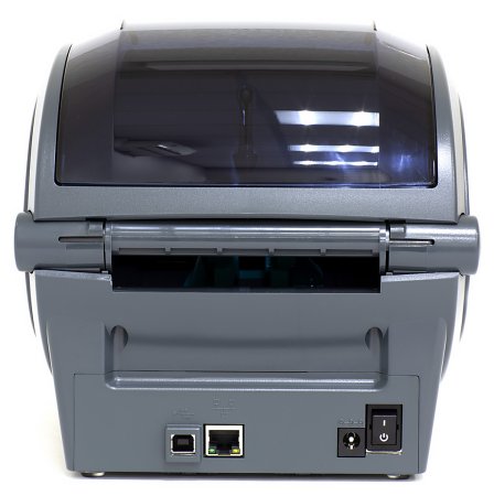 Термотрансферный принтер этикеток Zebra GK420t (203 dpi, отделитель этикеток, USB/RS-232/LPT, арт. GK42-102521-000) фото