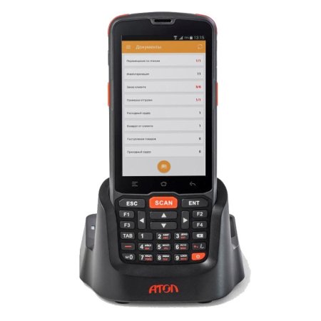 Терминал сбора данных АТОЛ Smart.Slim Plus (базовый/4"/Android 10 с GMS/2GB/16GB/2D E3/WIFI/BT/4G/GPS/NFC/Camera/IP65/4500mAh) фото