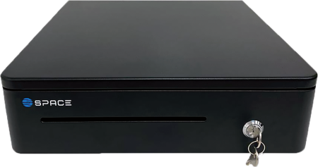 Денежный ящик SPACE BOX-330MR (черный, PUSH, механический) фото