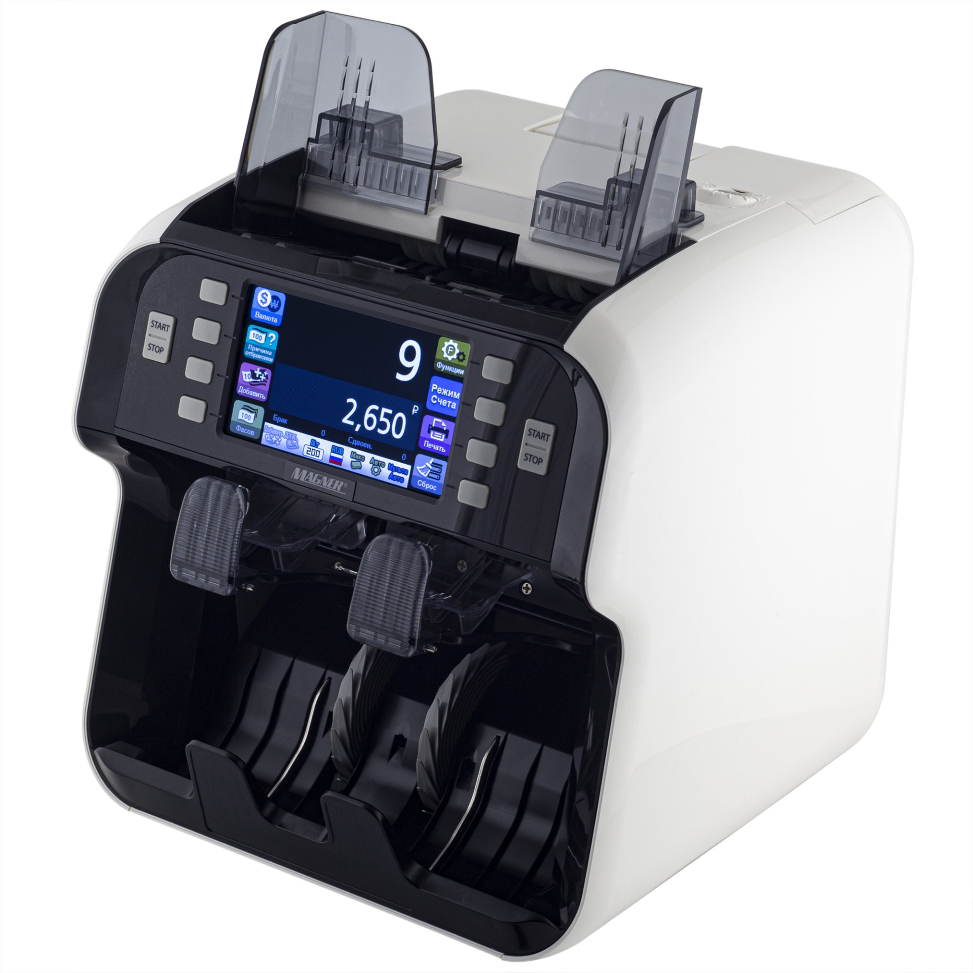 Мультивалютный счетчик-сортировщик банкнот Magner 155V