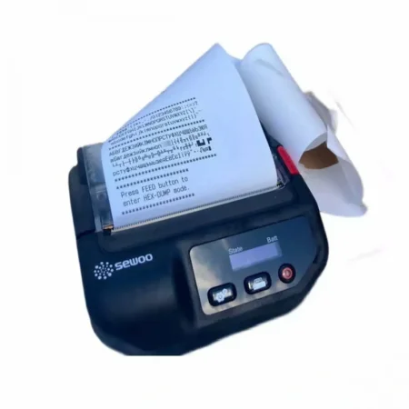 Мобильный принтер чеков и этикеток Sewoo LK-P32 (203 dpi, черный, термопечать, USB/Bluetooth) фото