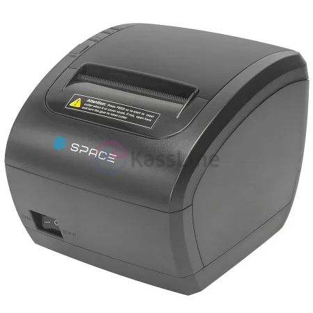 Чековый принтер SPACE Sonic V2 (203 dpi, черный, термопечать, USB/Ethernet/WIFI, с автоотрезчиком) фото
