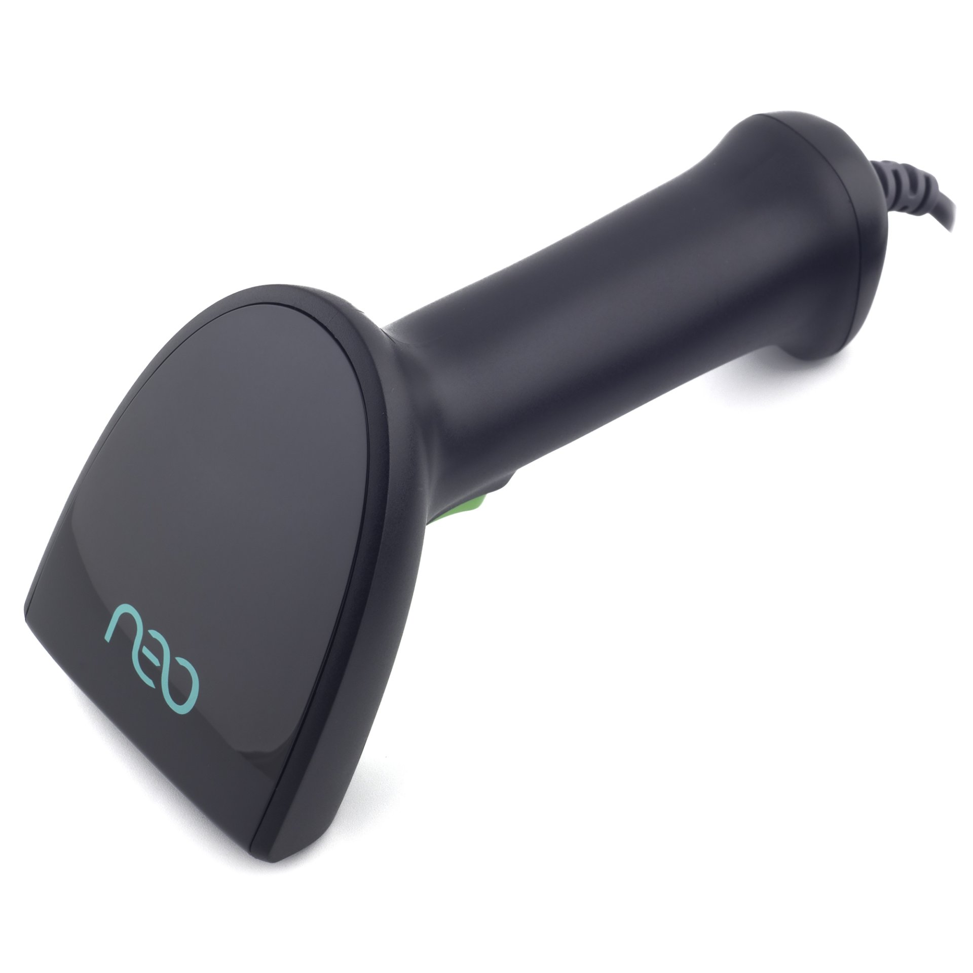 Проводной сканер штрих-кода NEO-X100 PRO C2DGS (2D, черный, без подставки, 2.2м кабель)