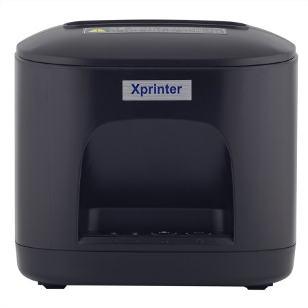 Чековый принтер Xprinter XP-T80B (203 dpi, черный, термопечать, USB/Ethernet, с автоотрезчиком) фото
