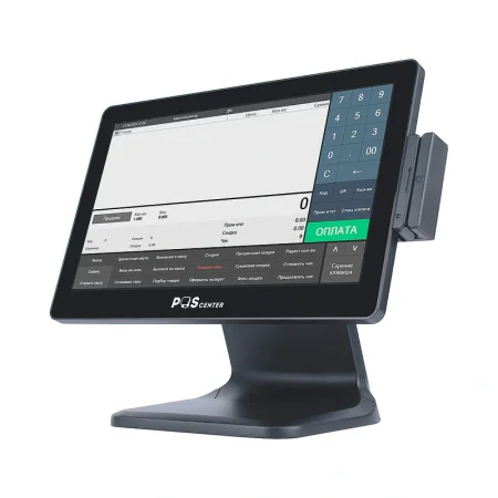 Сенсорный терминал POScenter Atlas-2 (15.6", P-CAP, Intel Celeron N5095, 8GB/SSD 128GB, V1 стенд, без MSR, без ОС) фото