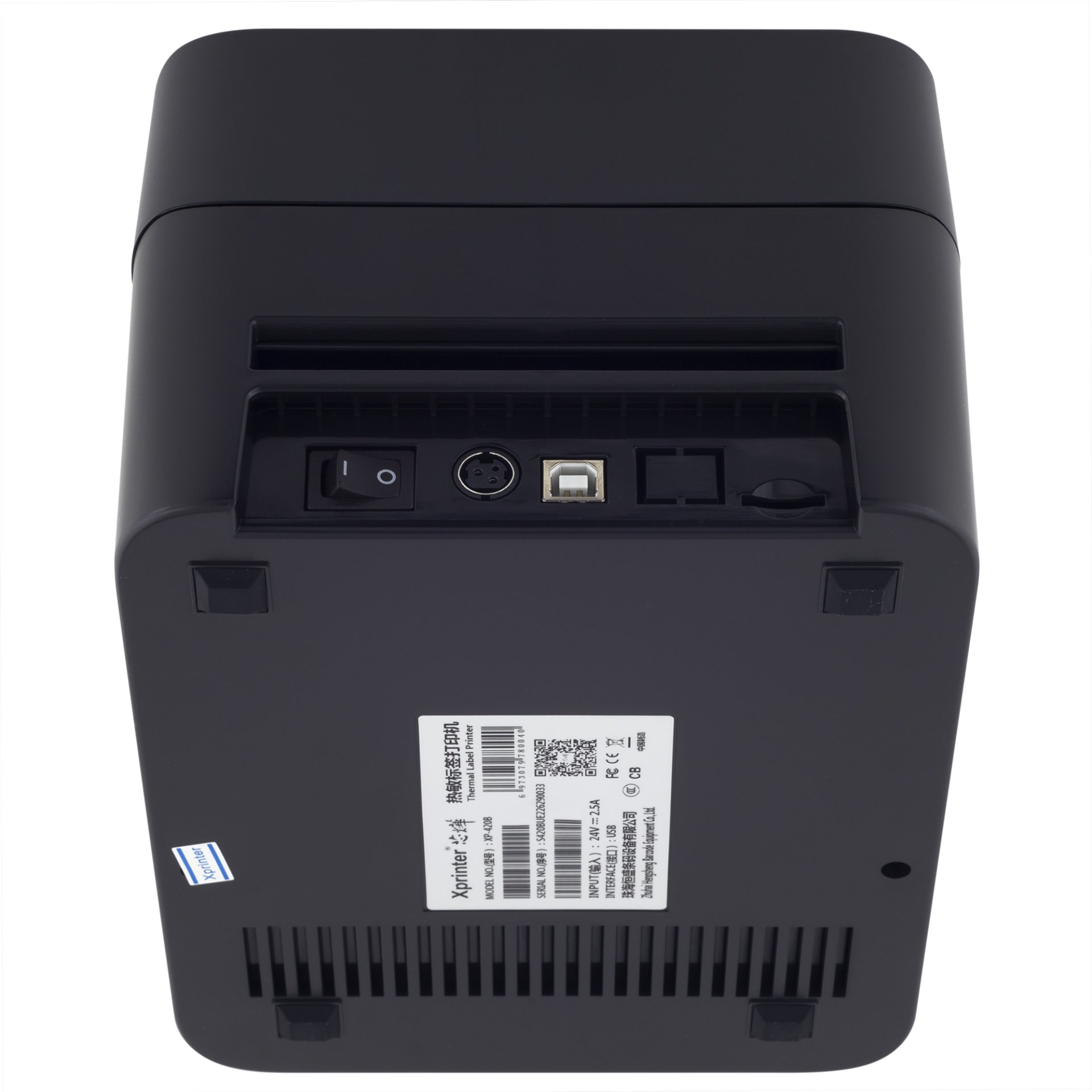 Термопринтер этикеток XPrinter XP-420B (203 dpi, USB, арт. XP-420B-B) фото