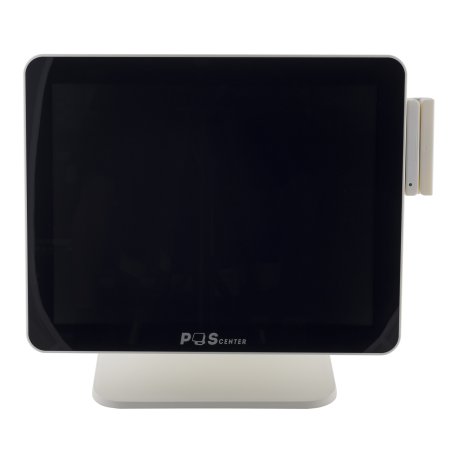 Сенсорный терминал POScenter POS100 (15", P-CAP, Intel Celeron J1900, 4GB/64GB, MSR, без ОС, белый) фото