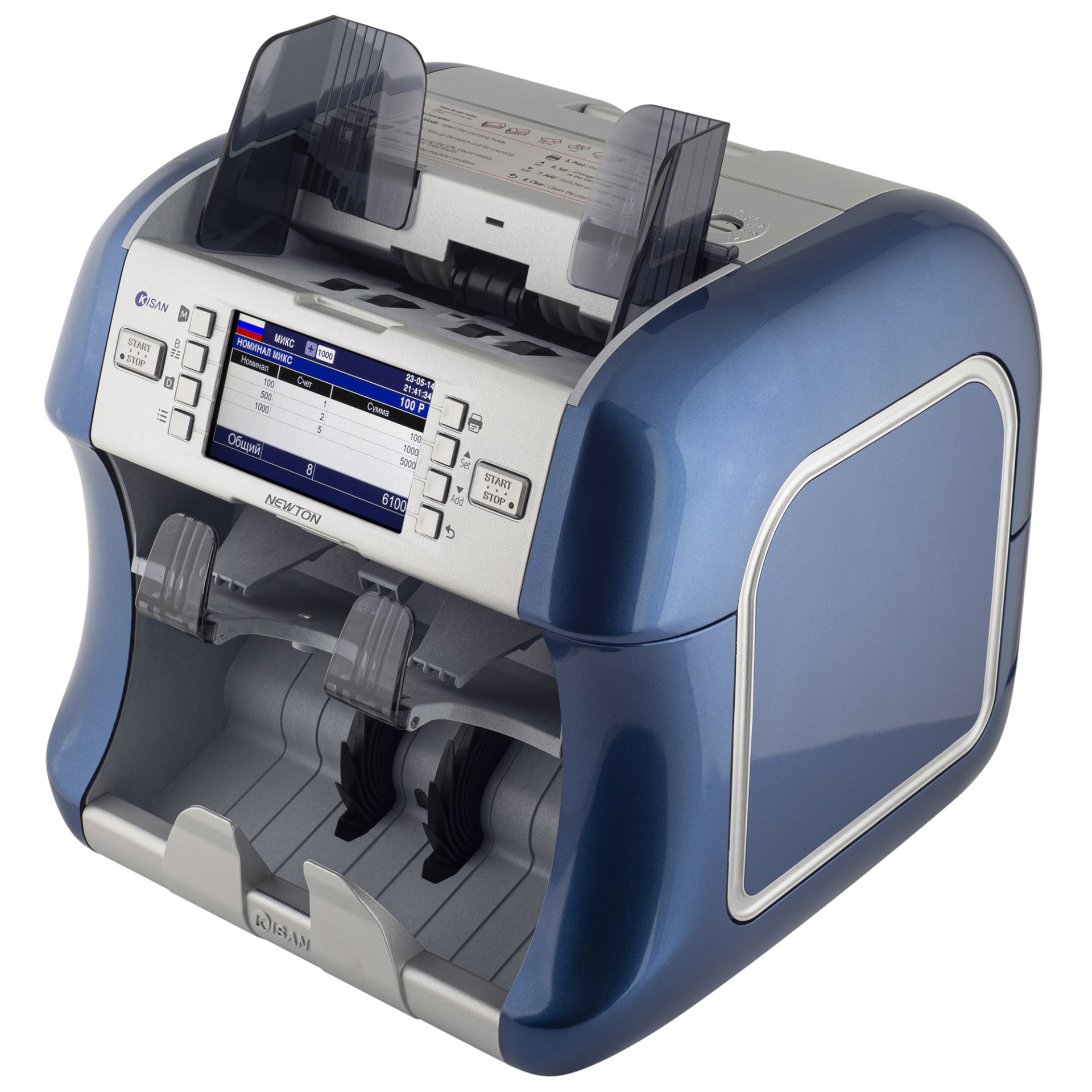Счетчик-сортировщик банкнот Kisan Newton A