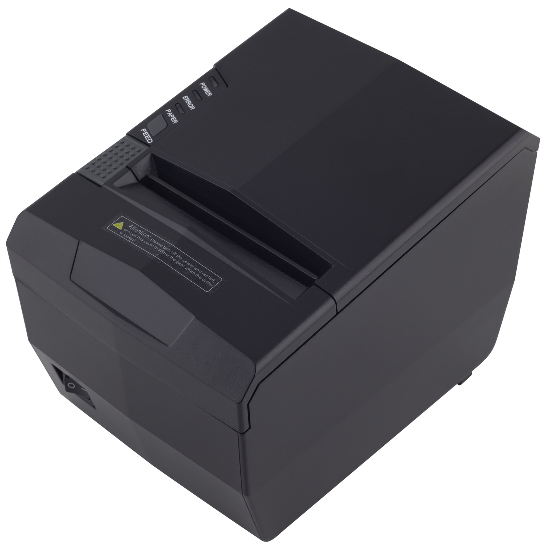 Чековый принтер Rongta RP327 Б/У (203 dpi, черный, термопечать, USB/RS-232/Ethernet, с автоотрезчиком)