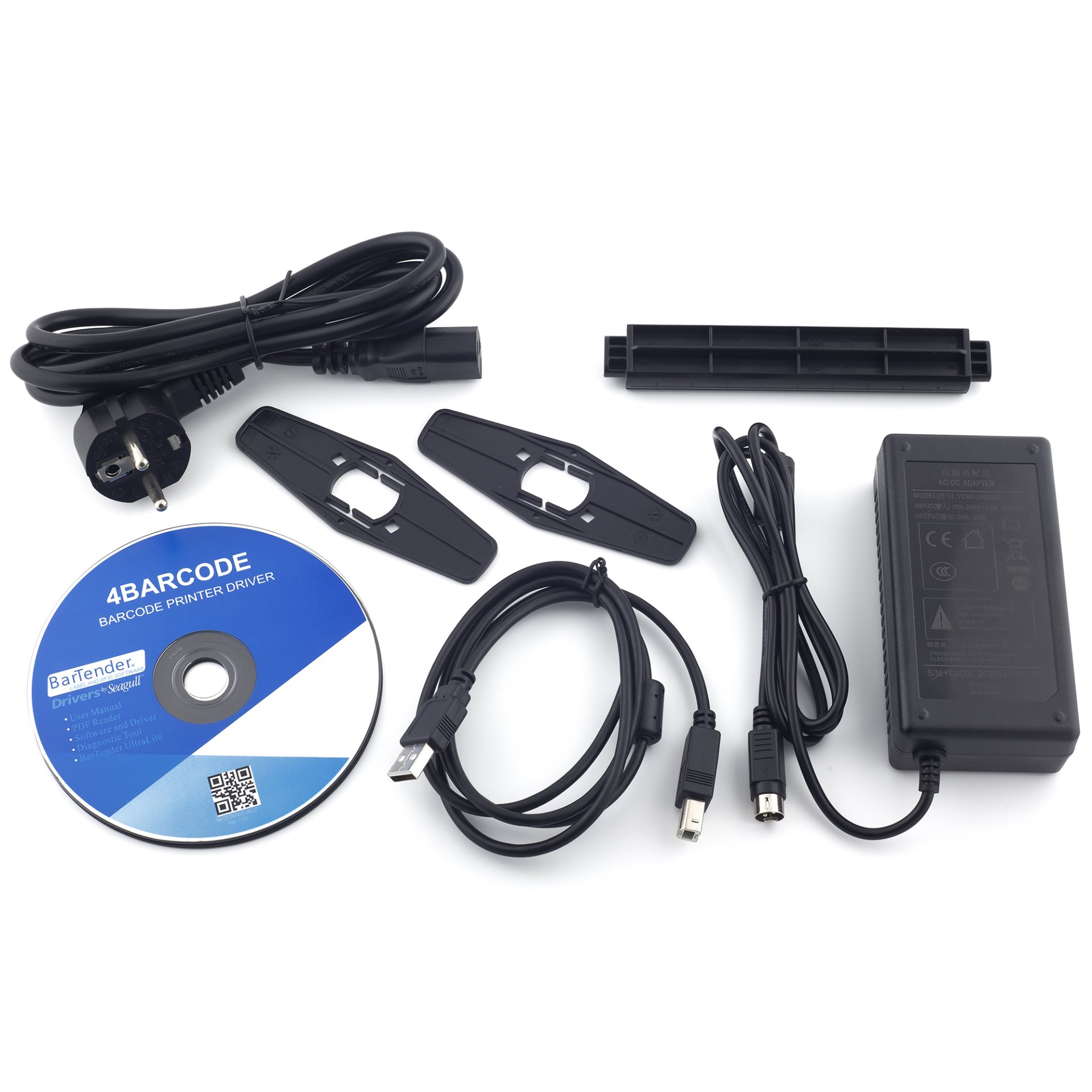 Термопринтер этикеток POScenter PC-100 UE (203 dpi, USB/Ethernet, арт. 736530) фото