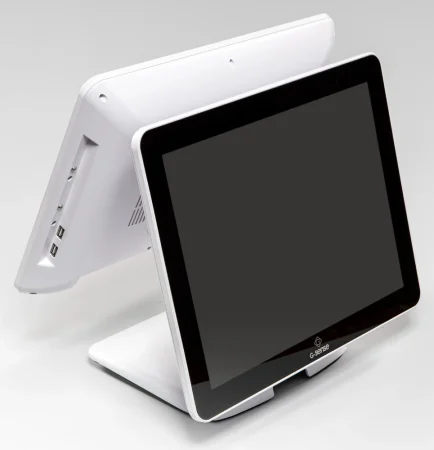 Сенсорный терминал G-SENSE Juniour N-Force Plus (15", Intel N5095, 8GB/M.2 SSD 128GB, WIFI/Bluetooth, без MSR, без ОС, белый + 15" второй монитор) фото