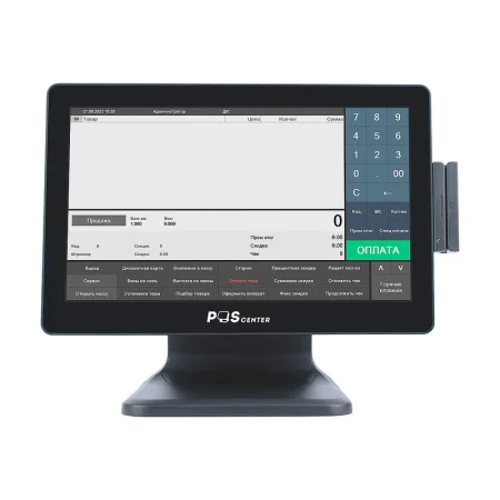 Сенсорный терминал POScenter Atlas-2 (15.6", P-CAP, Intel Celeron N5095, 8GB/SSD 128GB, V1 стенд, без MSR, без ОС) фото