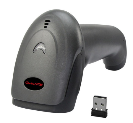 Беспроводной сканер штрих-кода GlobalPOS GP-9322B (2D, черный, без подставки Cradle) фото