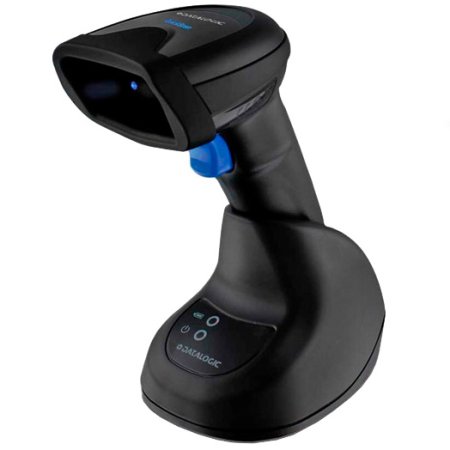 Беспроводной сканер штрих-кода Datalogic QuickScan QBT2500 (2D, черный, Bluetooth, с подставкой Cradle) фото