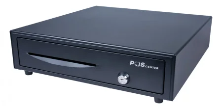 Денежный ящик PОScenter 16EM (черный, PUSH, механический) фото