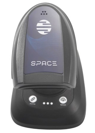 Беспроводной сканер штрих-кода SPACE X-2020RC (2D, черный, USB, Bluetooth, с подставкой Cradle) фото