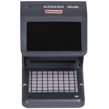Просмотровый детектор банкнот DoCash mini Combo (серый, комбинированный, без АКБ) фото