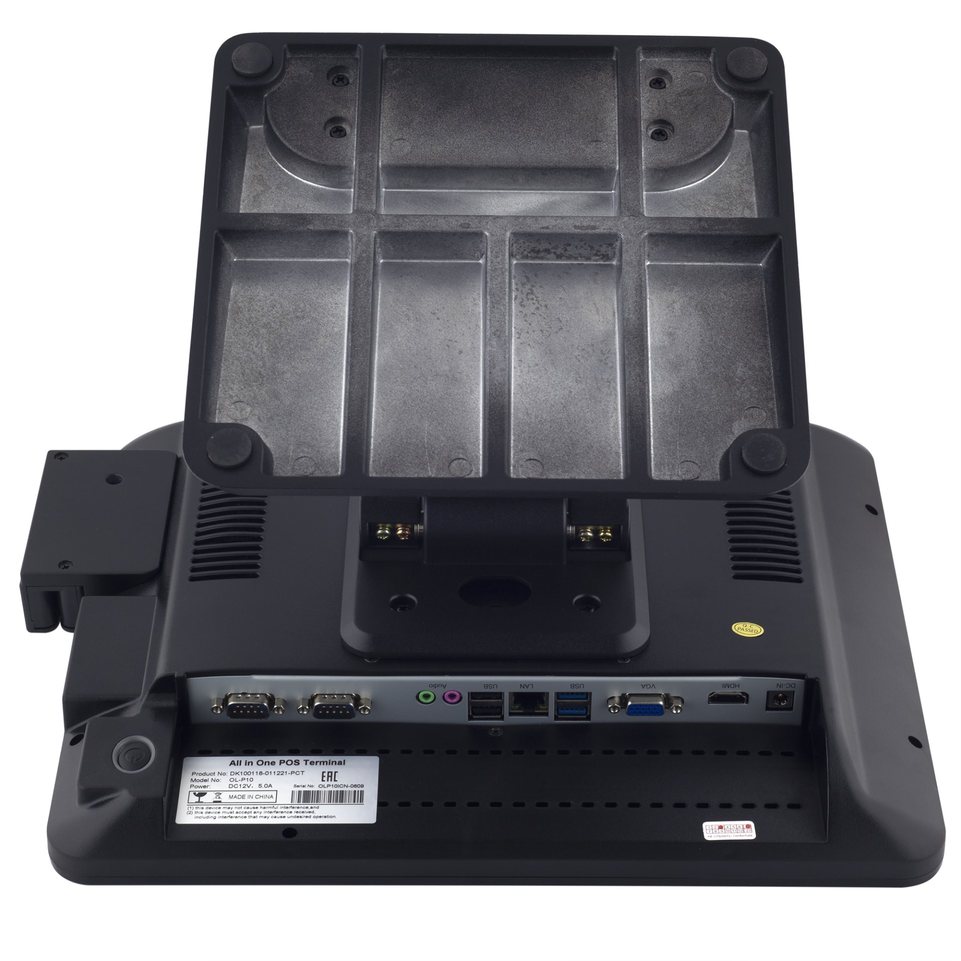 Сенсорный терминал OL-P10 (15", Intel Celeron J6412, 4GB/128GB, MSR, PCT, без ОС + 15" LCD второй монитор) №7