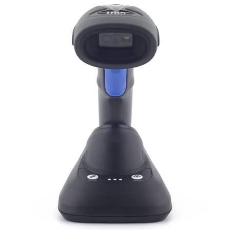 Беспроводной сканер штрих-кода DBS HC-3208RC (2D, черный, с подставкой Cradle) фото