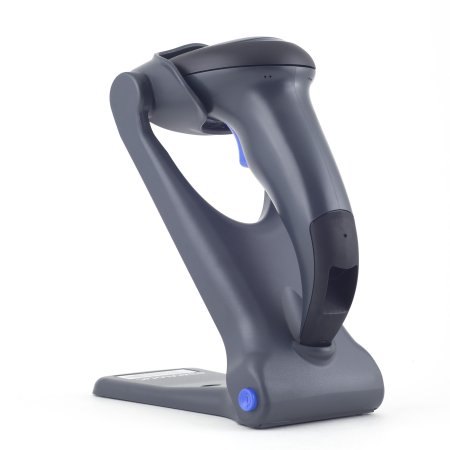 Проводной сканер штрих-кода Datalogic QuickScan lite QW2100 (1D, серый, с подставкой) фото