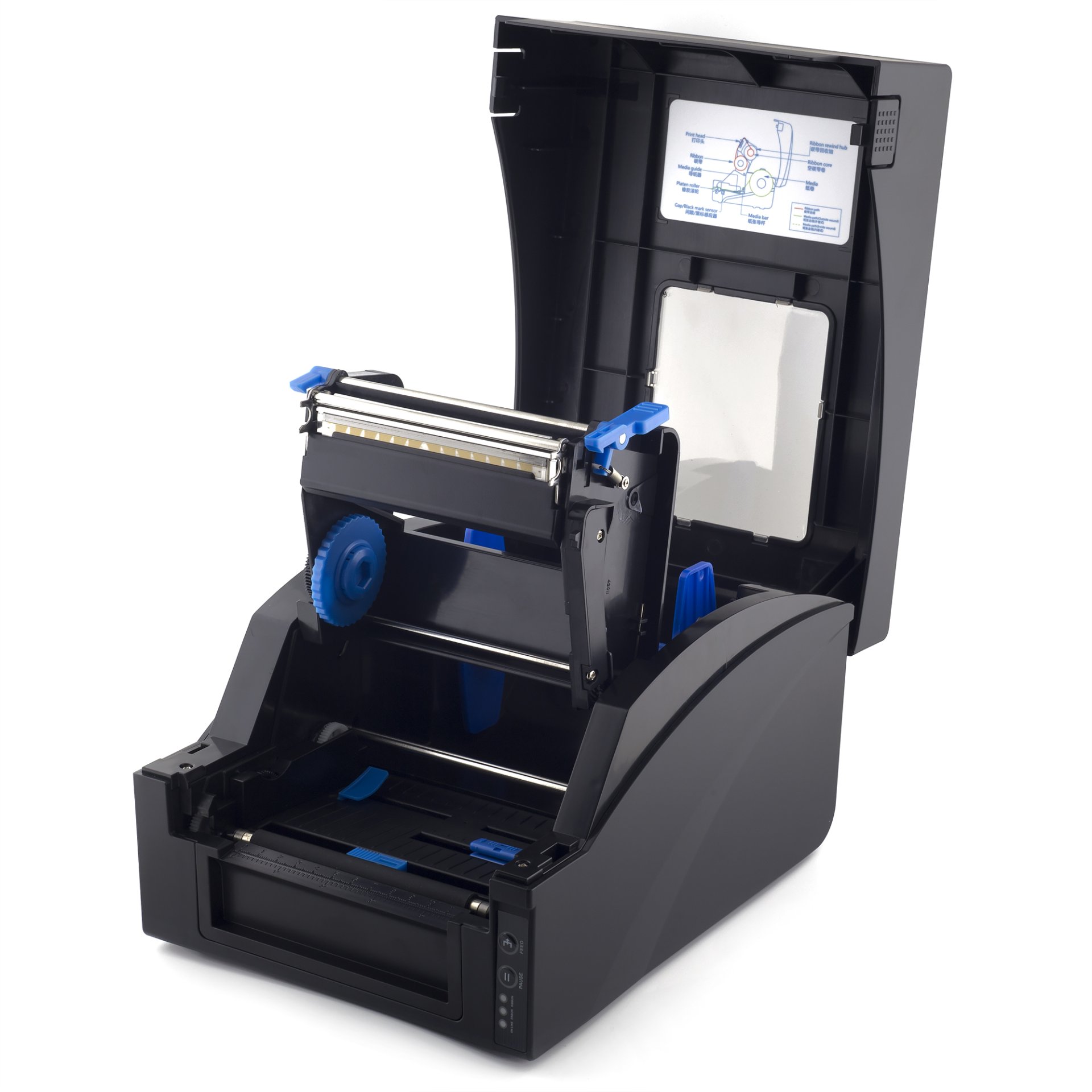 Термотрансферный принтер этикеток UROVO D7000 (203 dpi, USB/RS-232/LPT/Ethernet, арт. D7000-A2203U1R1B1W1) фото