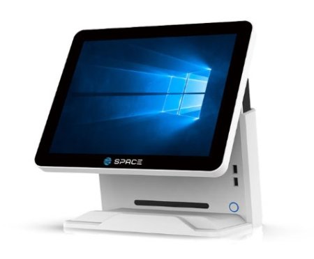 Сенсорный терминал Space POWER (15", Intel Core I3, 8GB/128GB, WIFI/Bluetooth, без MSR, без ОС, белый) фото