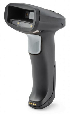 Беспроводной сканер штрих-кода АТОЛ SB3100 BT (2D, черный, USB, Bluetooth, с подставкой Cradle) фото