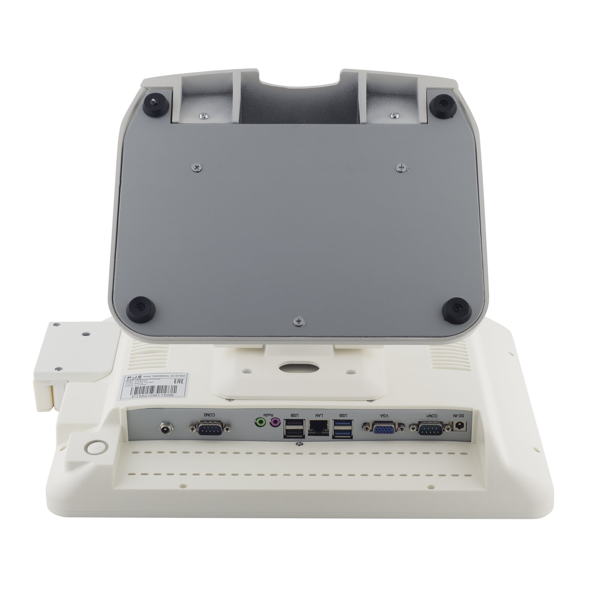 Сенсорный терминал POScenter POS100 (15", P-CAP, Intel Celeron J1900, 4GB/64GB, MSR, без ОС, белый) №8