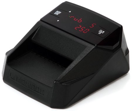 Автоматический детектор банкнот Moniron DEC ERGO (черный, с АКБ) фото