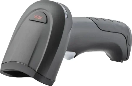 Беспроводной сканер штрих-кода АТОЛ SB3100 BT (2D, черный, USB, Bluetooth, с подставкой Cradle) фото