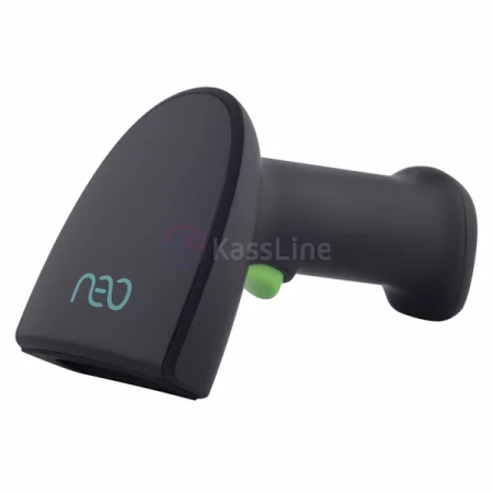 Беспроводной сканер штрих-кода NEO-X110 PRO W2D Б/У (2D, черный, с подставкой Cradle)