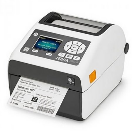 Термопринтер этикеток Zebra ZD620 (300 dpi, отрезчик, USB/RS-232/Ethernet/Bluetooth, арт. ZD62043-D2EF00EZ) фото