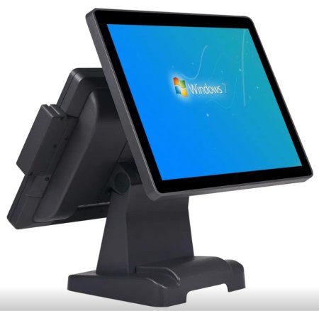 Сенсорный терминал POScenter JAM (15", P-CAP touch, Intel Celeron J1900, 4GB/60GB, MSR, без ОС + 15" второй монитор) фото