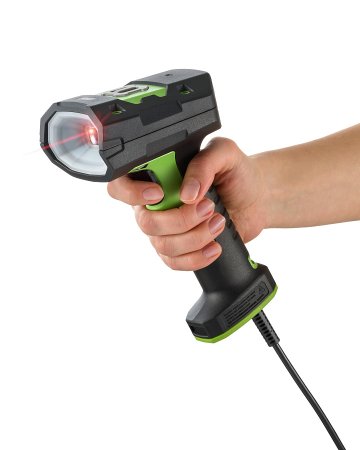 Проводной сканер штрих-кода АТОЛ SB8100 (2D, зеленый, без подставки, 2м кабель) фото