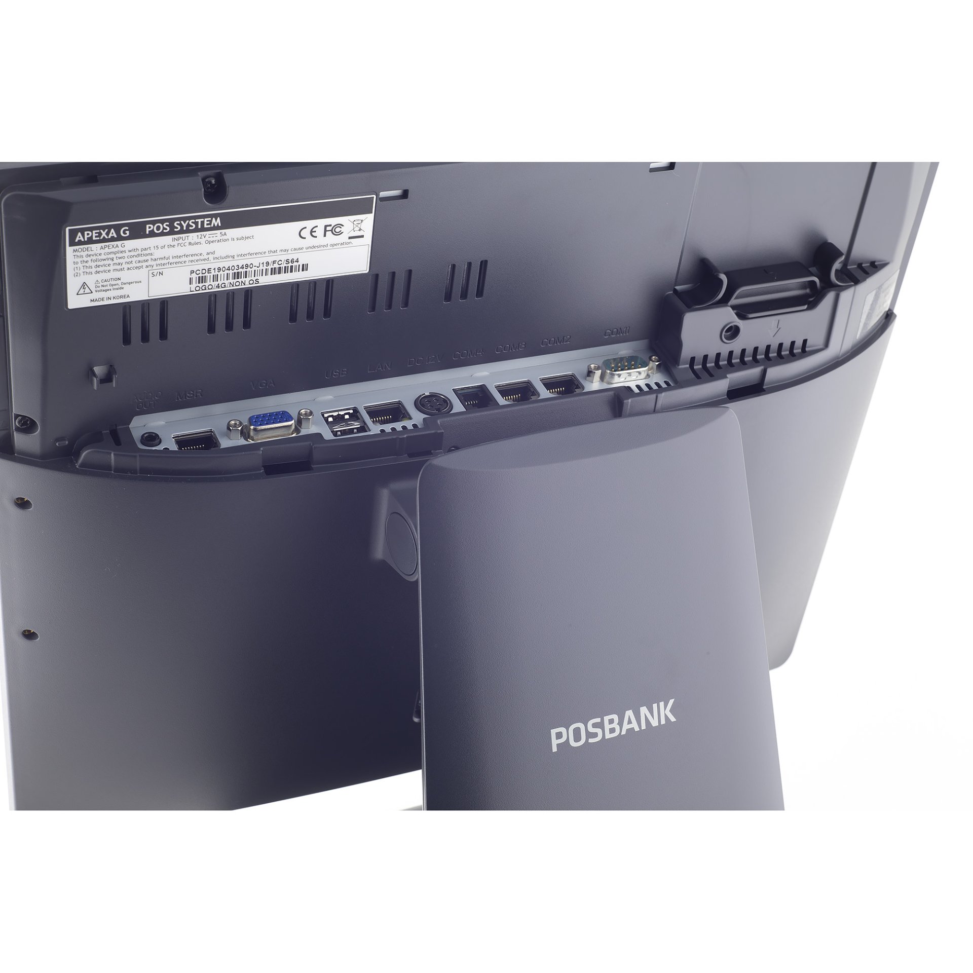 Сенсорный терминал POSBANK APEXA GW (19.5", Intel Celeron J3455, 4GB/120GB, без MSR, без ОС) №5