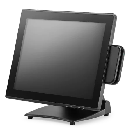 POS-монитор сенсорный АТОЛ ТМ15 (15", P-CAP, 1024x768, MSR, встроенные динамики 2W, черный) фото