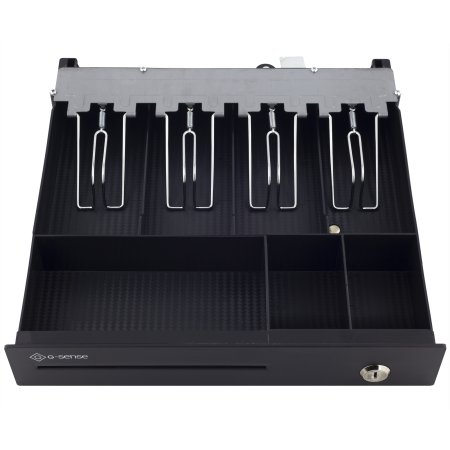 Денежный ящик G-SENSE 335S (черный, распайка: Epson) фото