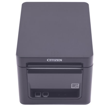 Чековый принтер Citizen CT-E351 (203 dpi, черный, термопечать, USB/Ethernet, с автоотрезчиком) фото